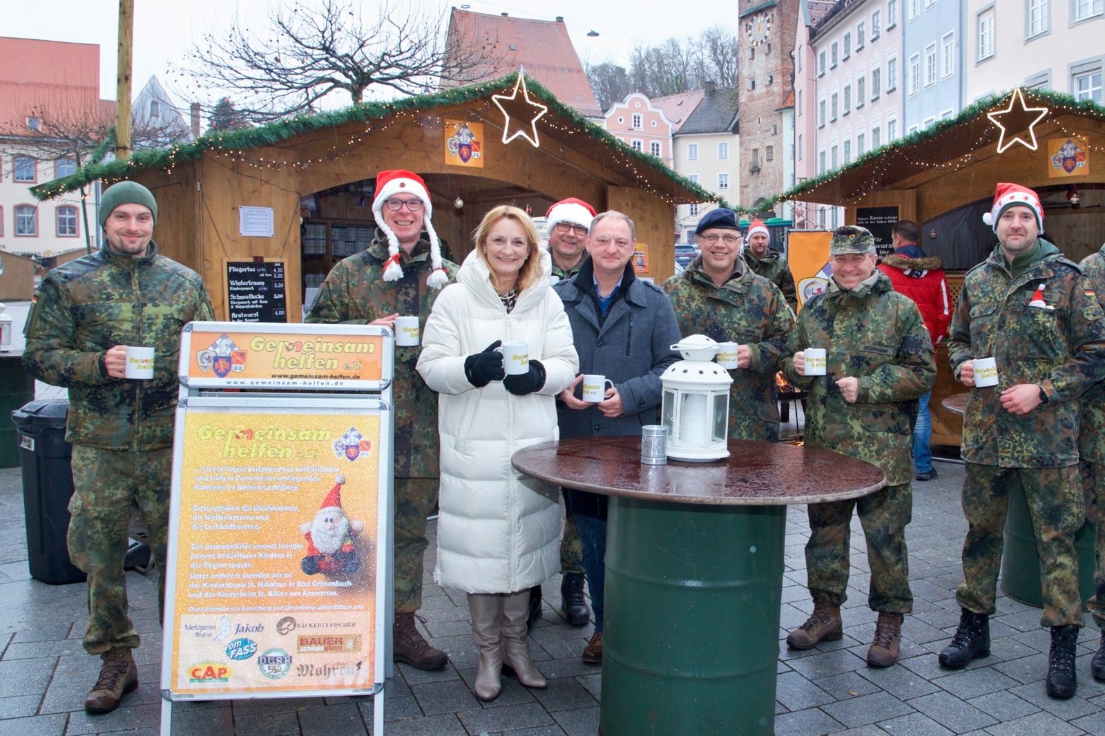 Eröffnung des Standes